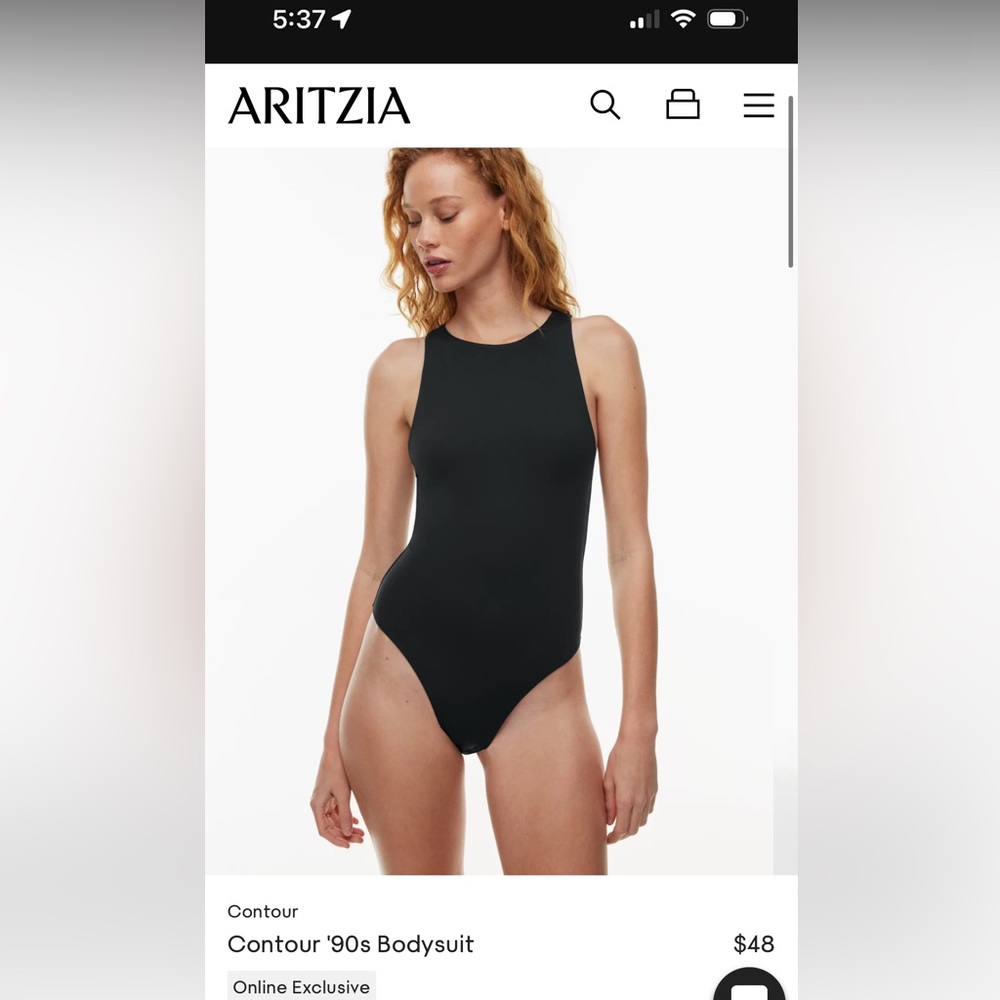 Aritzia - Babaton Contour 90s Bodysuit